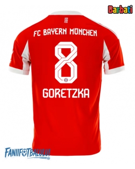 Bayern Munich Leon Goretzka #8 Tricou Fotbal Replică 2025-26 Barbati Acasa